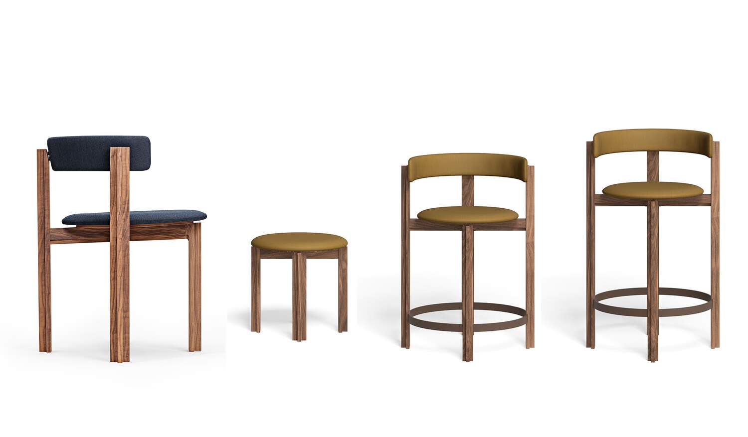 Principa Bar and Counter Chair by Bodil Kjaer